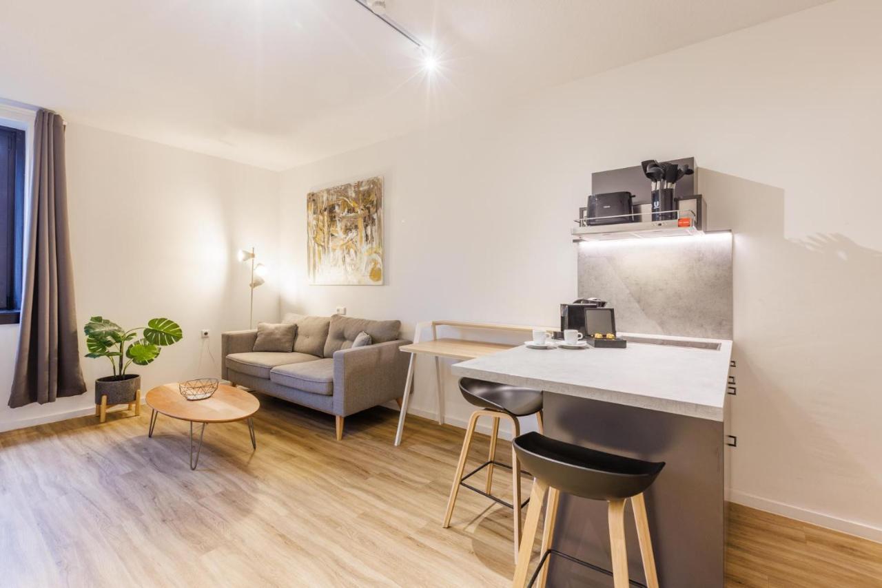 Glueck Auf Appartements Dueppelstrasse Oberhausen  Eksteriør bilde