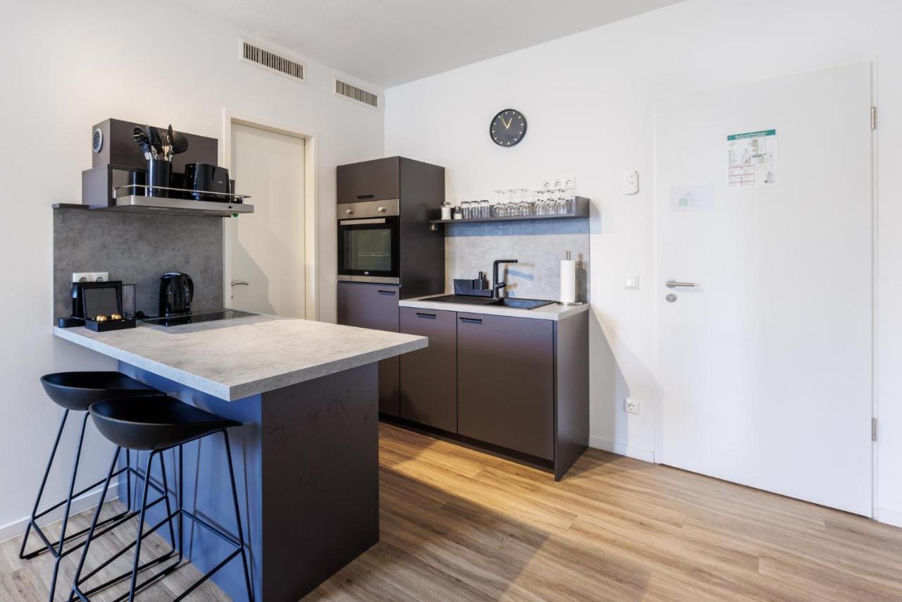 Glueck Auf Appartements Dueppelstrasse Oberhausen  Eksteriør bilde