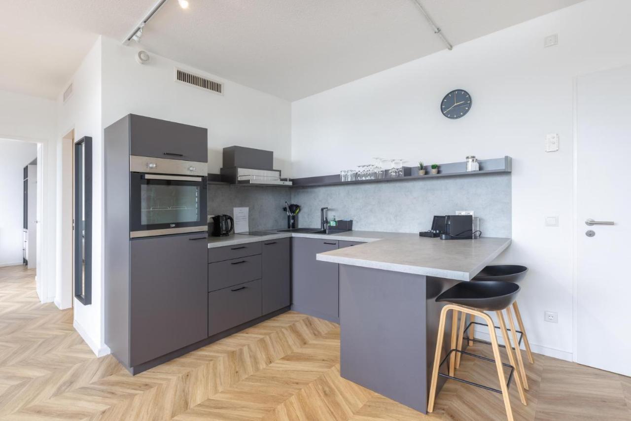 Glueck Auf Appartements Dueppelstrasse Oberhausen  Eksteriør bilde