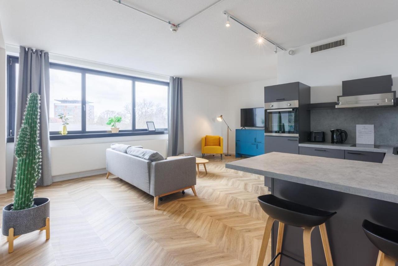 Glueck Auf Appartements Dueppelstrasse Oberhausen  Eksteriør bilde